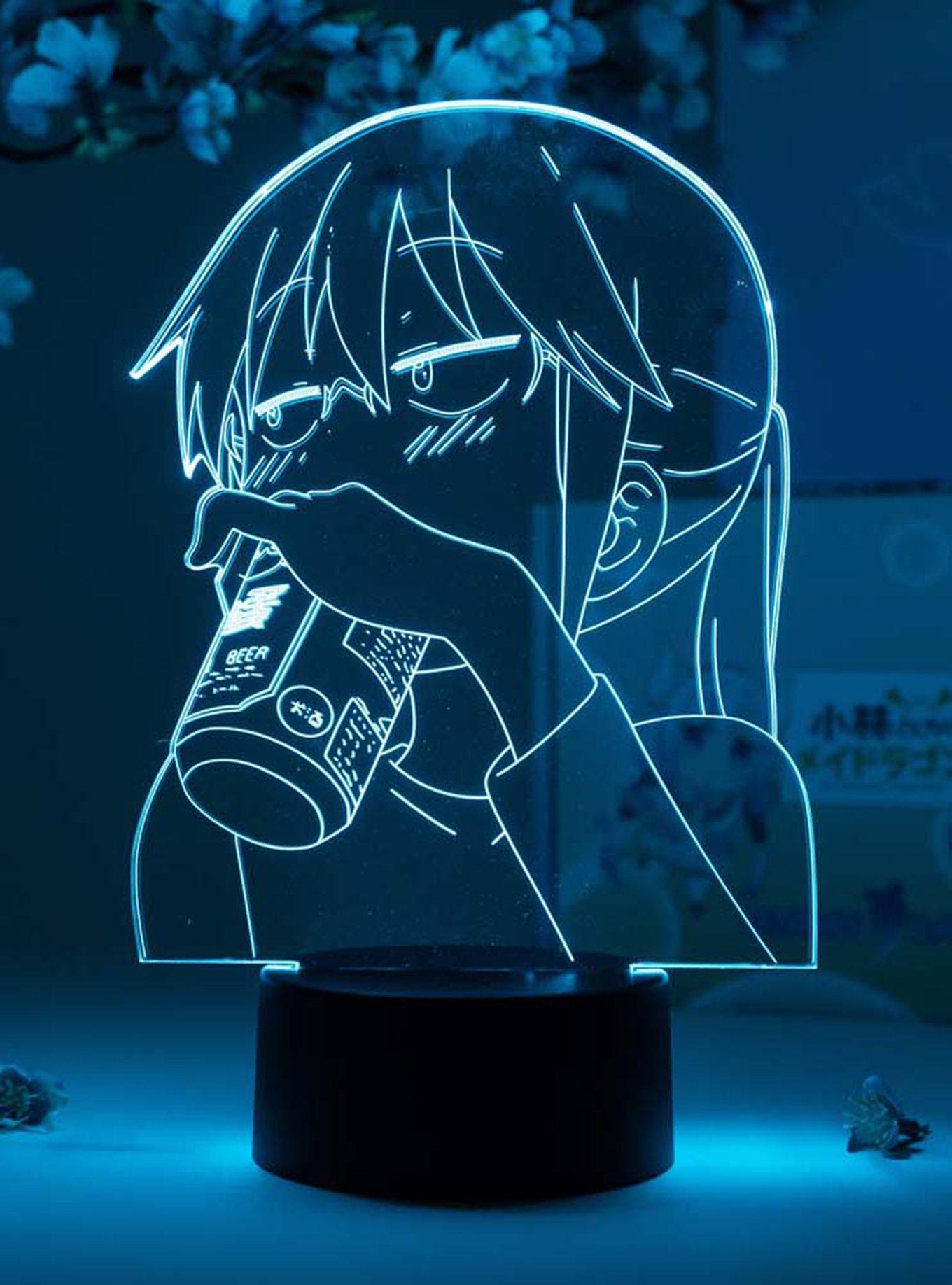 Otaku Lamps Miss Kobayashi's Dragon Maid Kobayashi Drinking, , alternate