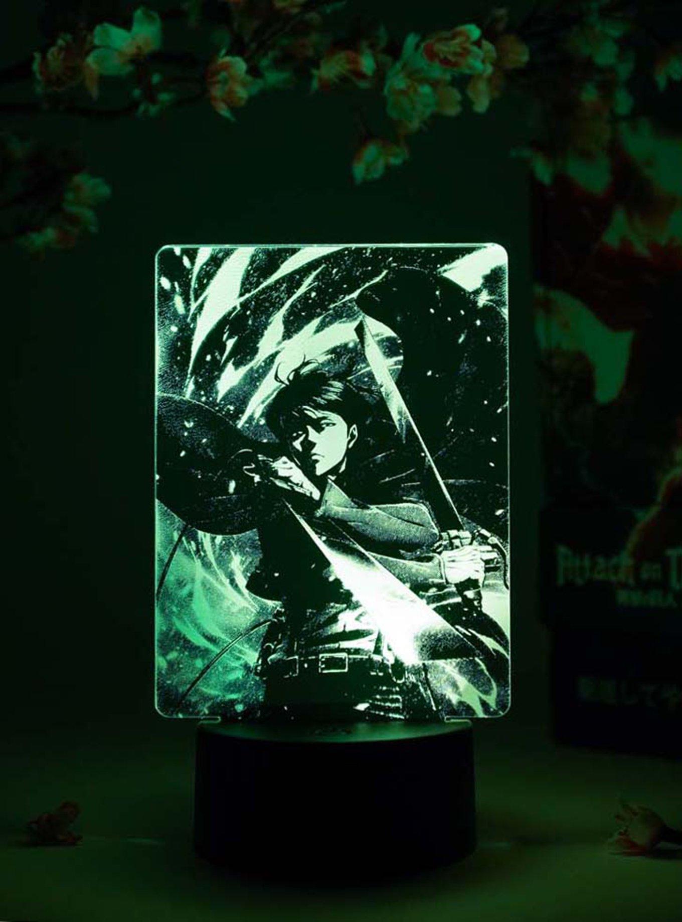 Otaku Lamps Attack On Titan Levi Aero, , alternate