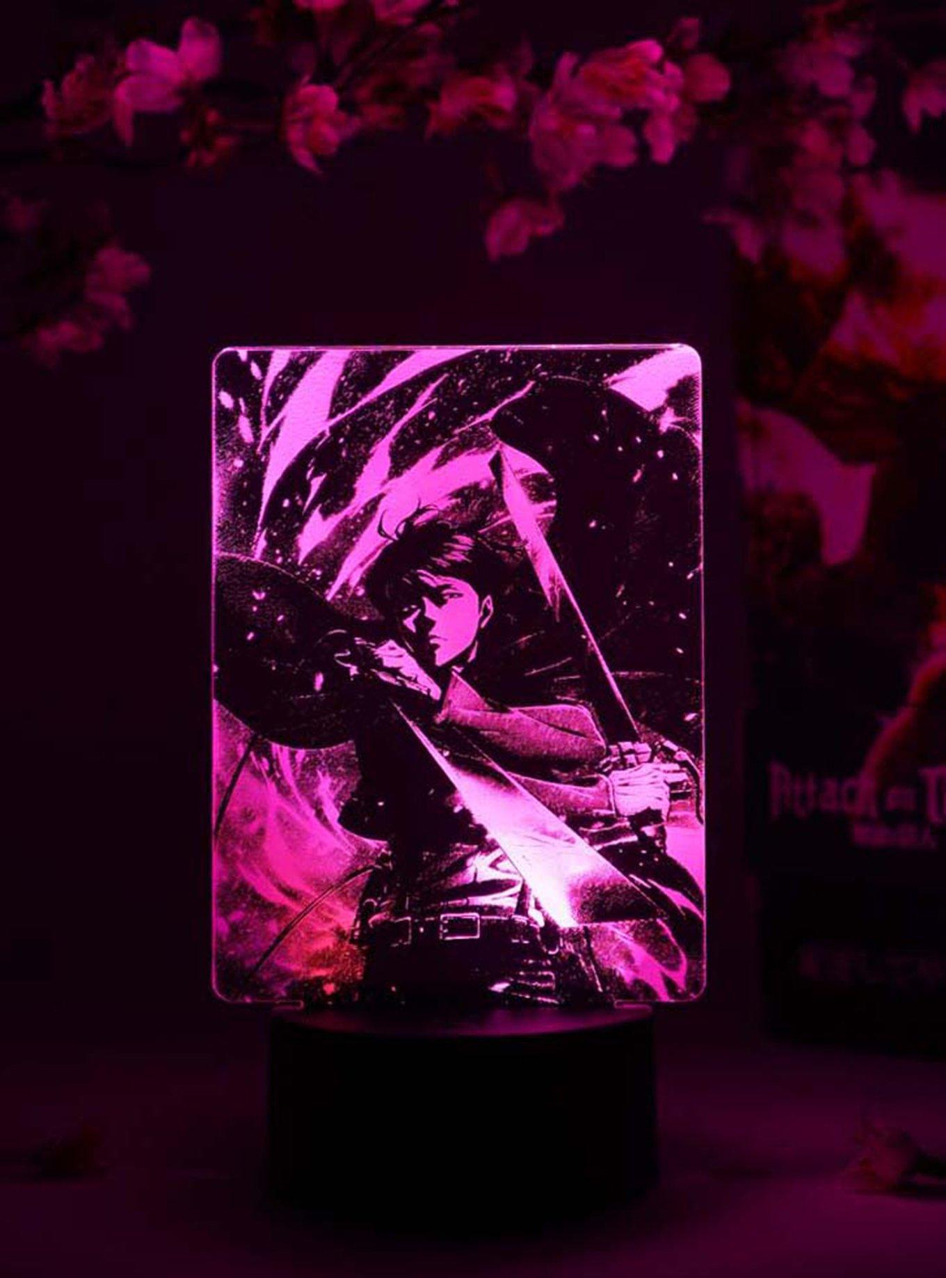 Otaku Lamps Attack On Titan Levi Aero, , alternate