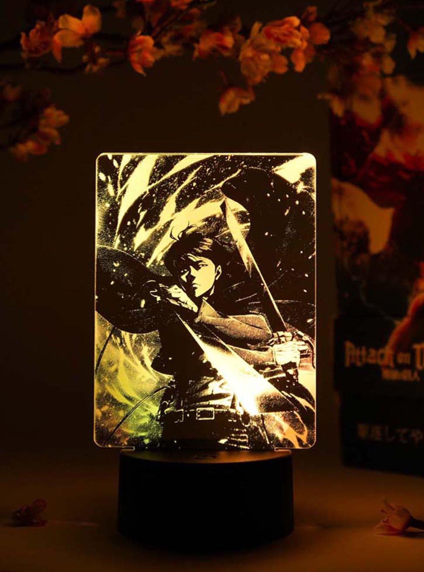 Otaku Lamps Attack On Titan Levi Aero, , alternate