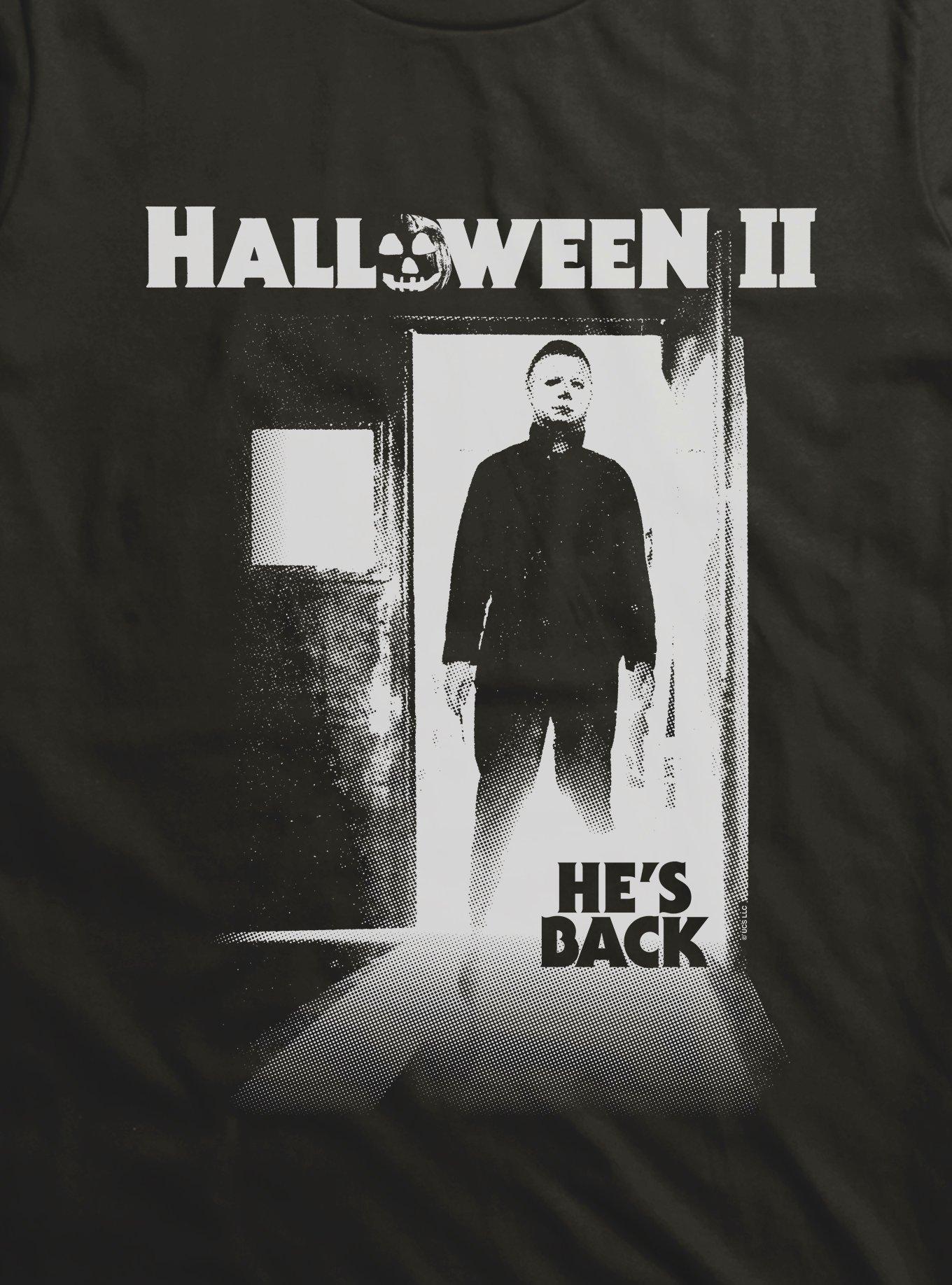 Halloween II He's Back Michael Myers T-Shirt, , hi-res