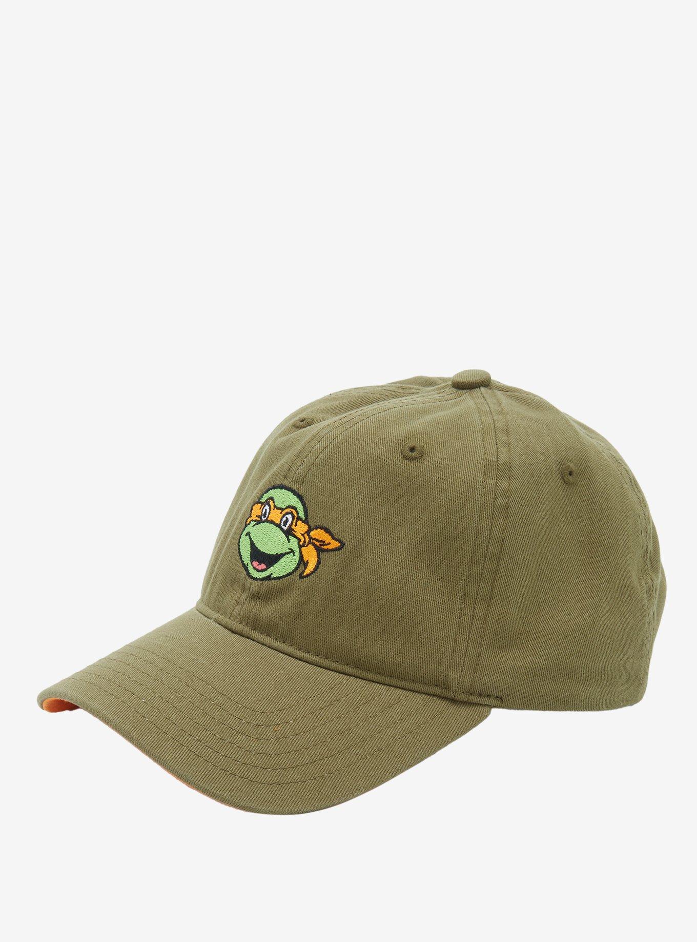 Teenage Mutant Ninja Turtles Michelangelo Embroidered Cap - BoxLunch Exclusive , , alternate