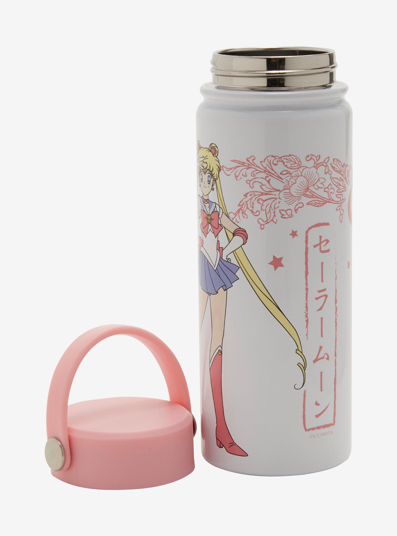 Sailor Moon Filigree Stainless Steel Water Bottle, , alternate