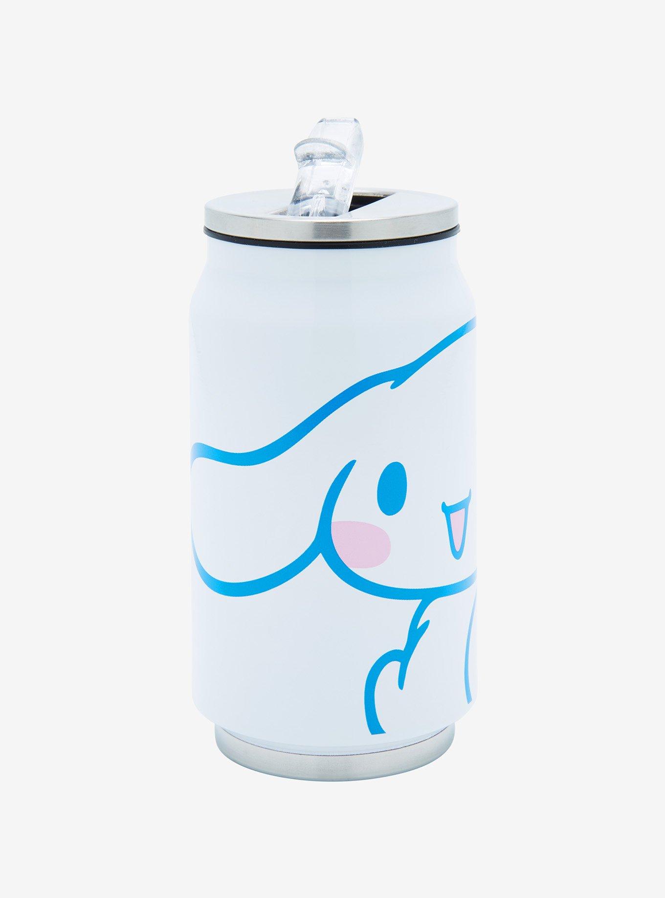 Cinnamoroll Jumbo Print Soda Can Water Bottle, , alternate