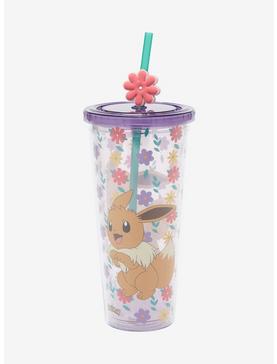 Pokemon Eevee Floral Acrylic Travel Cup, , hi-res