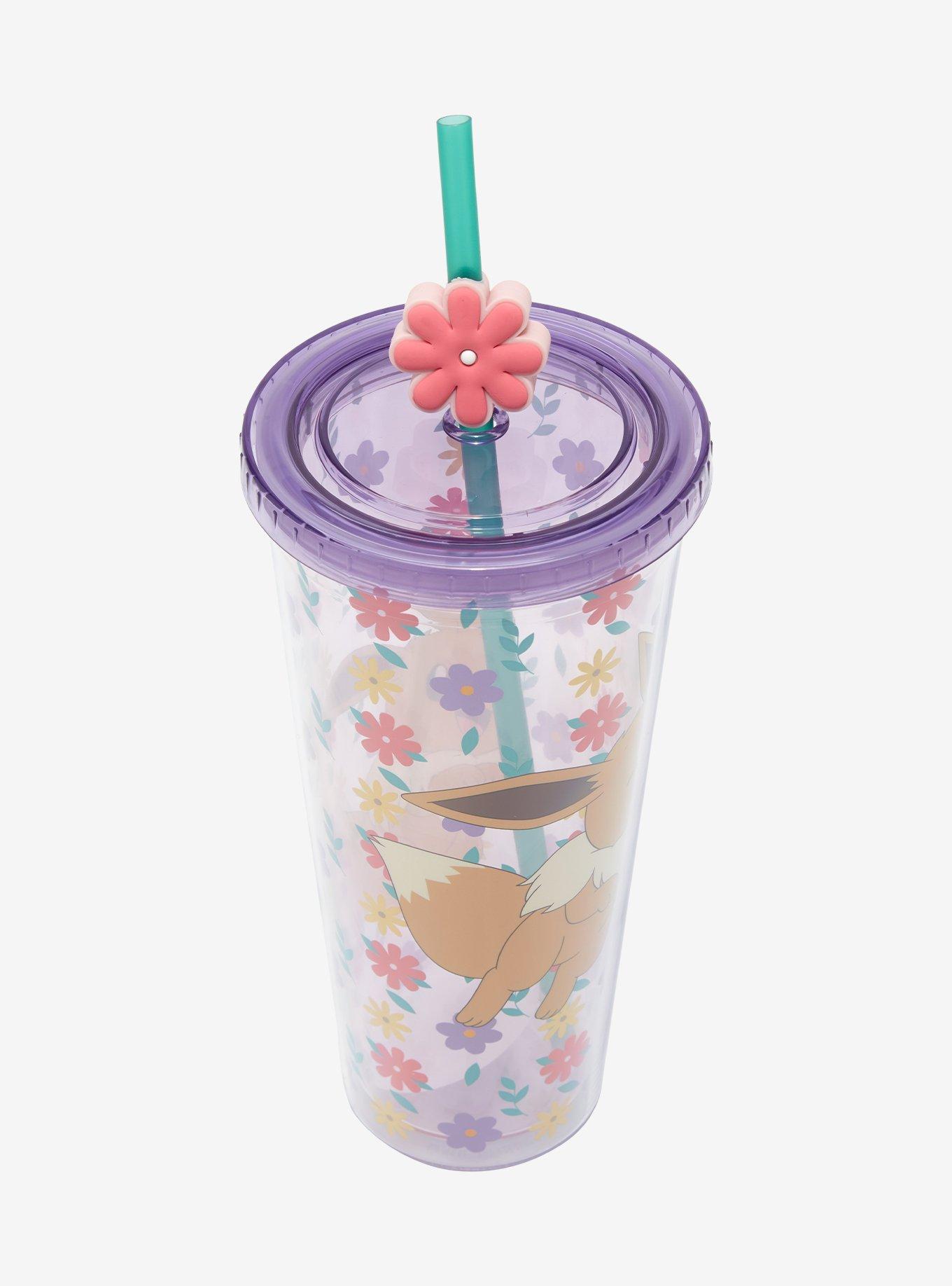 Pokemon Eevee Floral Acrylic Travel Cup, , alternate