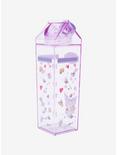 Kuromi Sweets Purple Milk Carton Water Bottle, , alternate