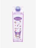 Kuromi Sweets Purple Milk Carton Water Bottle, , alternate