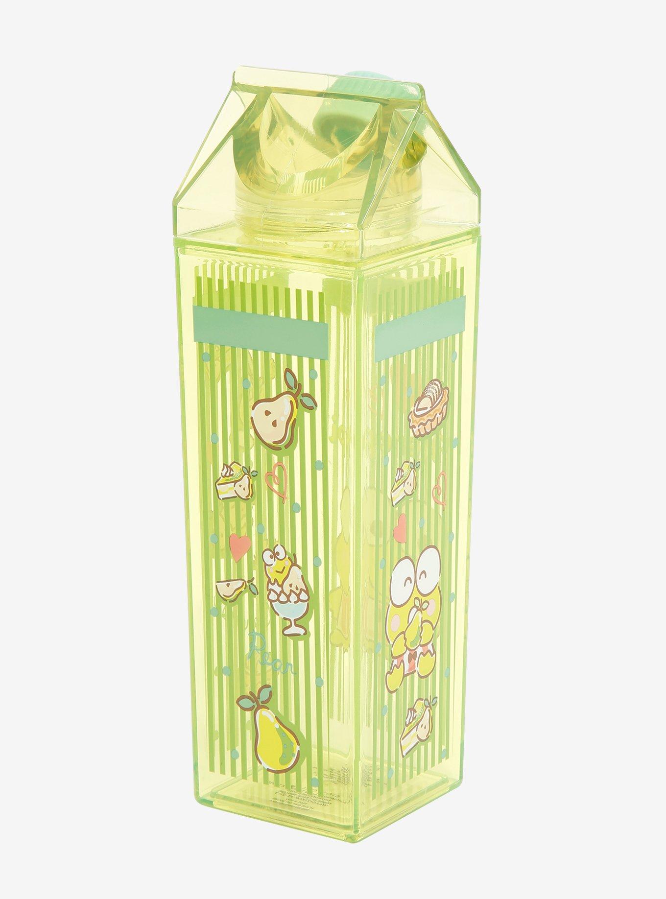 Hello Kitty Keroppi Milk Carton Water Bottle, , alternate