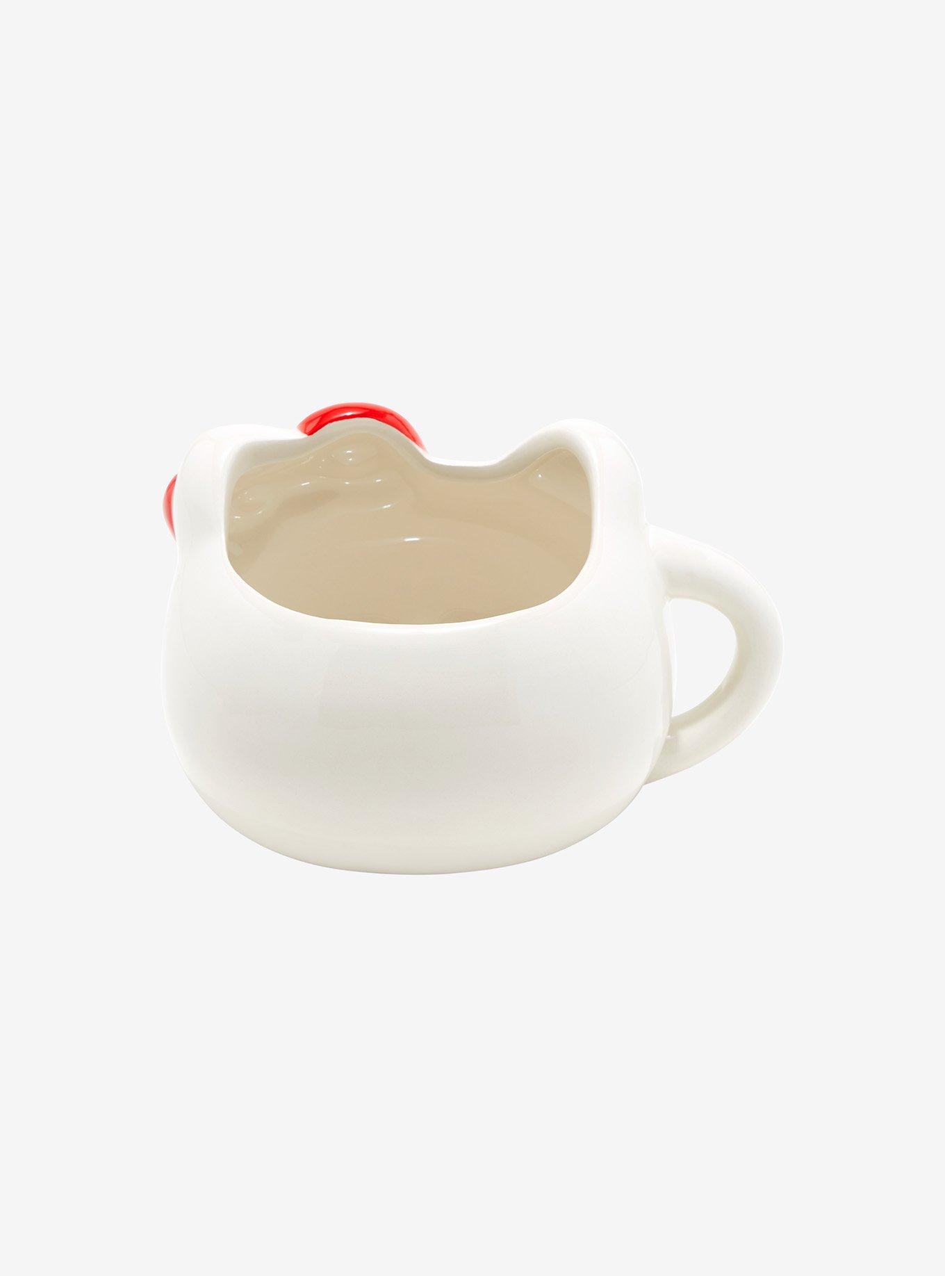 Hello Kitty Face Sculpted Mug, , hi-res