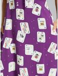 Disney The Nightmare Before Christmas Playing Cards Allover Print Slip Dress - BoxLunch Exclusive, PURPLE, alternate