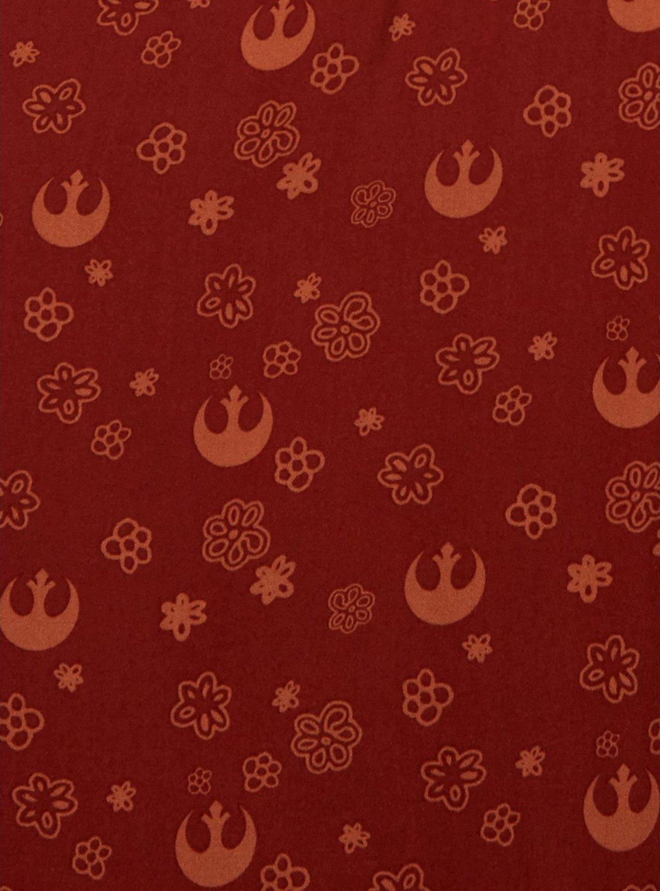Her Universe Star Wars Rebellion Floral Allover Print Smock Dress - BoxLunch Exclusive