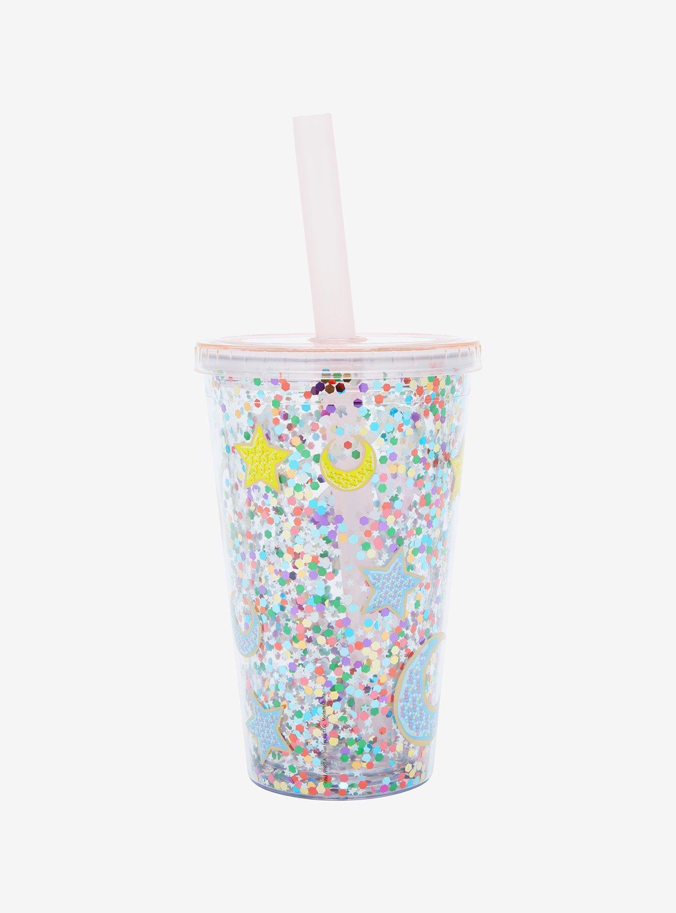 Sailor Moon Usagi Glitter Acrylic Travel Cup, , alternate