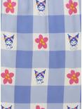 Sanrio Kuromi Gingham Floral Smock Dress - BoxLunch Exclusive, LILAC, alternate