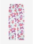 Sanrio Kuromi Floral Allover Print Sleep Pants - BoxLunch Exclusive, LIGHT BLUE, alternate