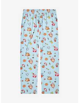 Nintendo Kirby & Waddle Dee Outfits Allover Print Sleep Pants - BoxLunch Exclusive, , hi-res
