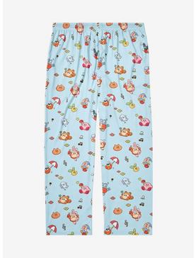 Nintendo Kirby & Waddle Dee Outfits Allover Print Plus Size Sleep Pants - BoxLunch Exclusive, , hi-res