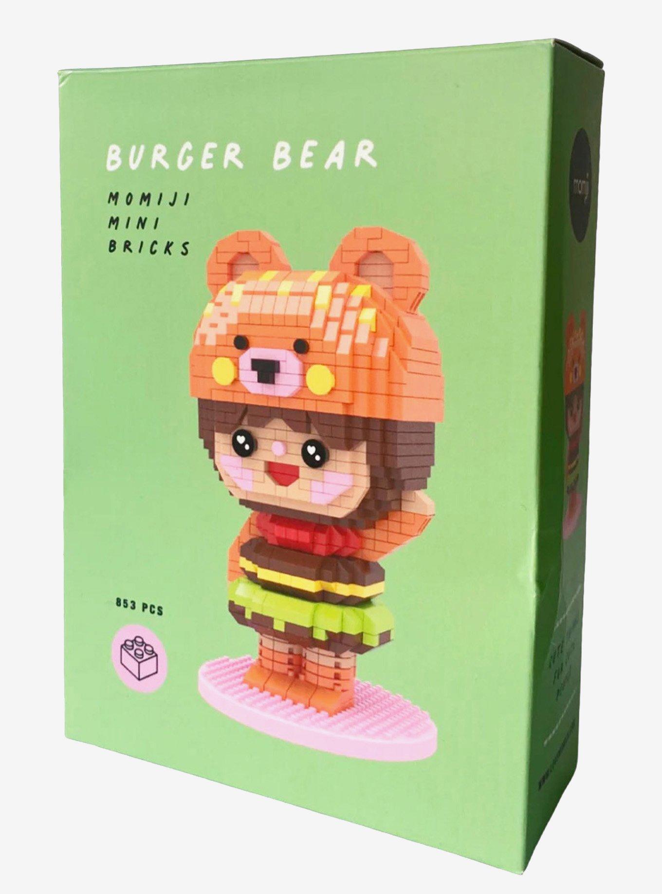 Burger Bear Mini Bricks by Momiji