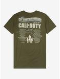 Call Of Duty 20th Anniversary T-Shirt, DARK GREEN, alternate