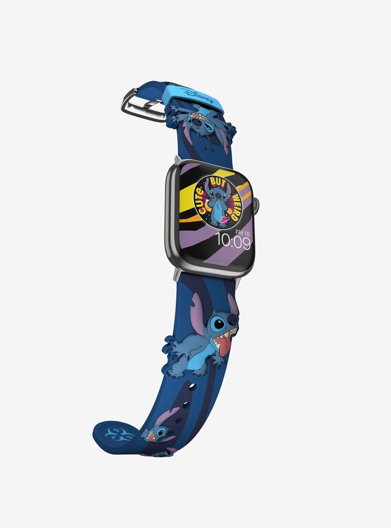 Disney Lilo & Stitch Experiment 626 Sculpted Watch Band, , alternate