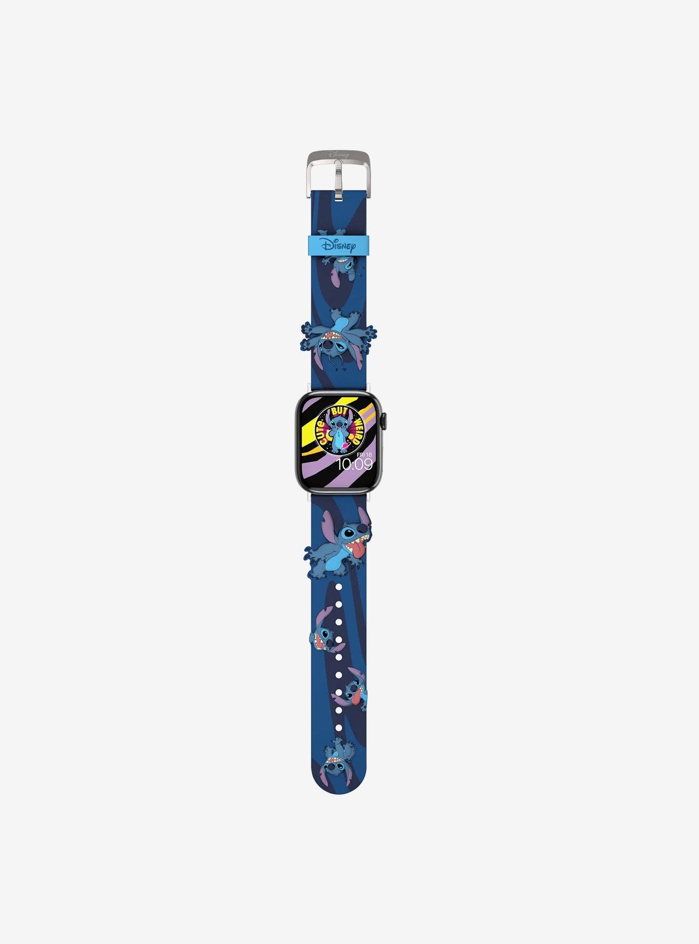 Disney Lilo & Stitch Experiment 626 Sculpted Watch Band, , alternate