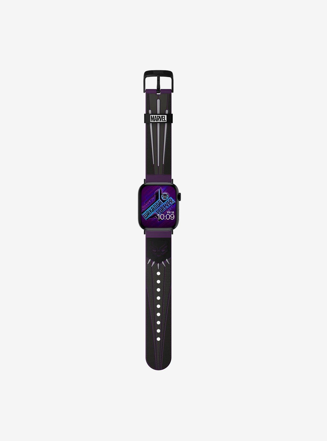 Marvel Black Panther Vibranium 3D Watch Band, , alternate