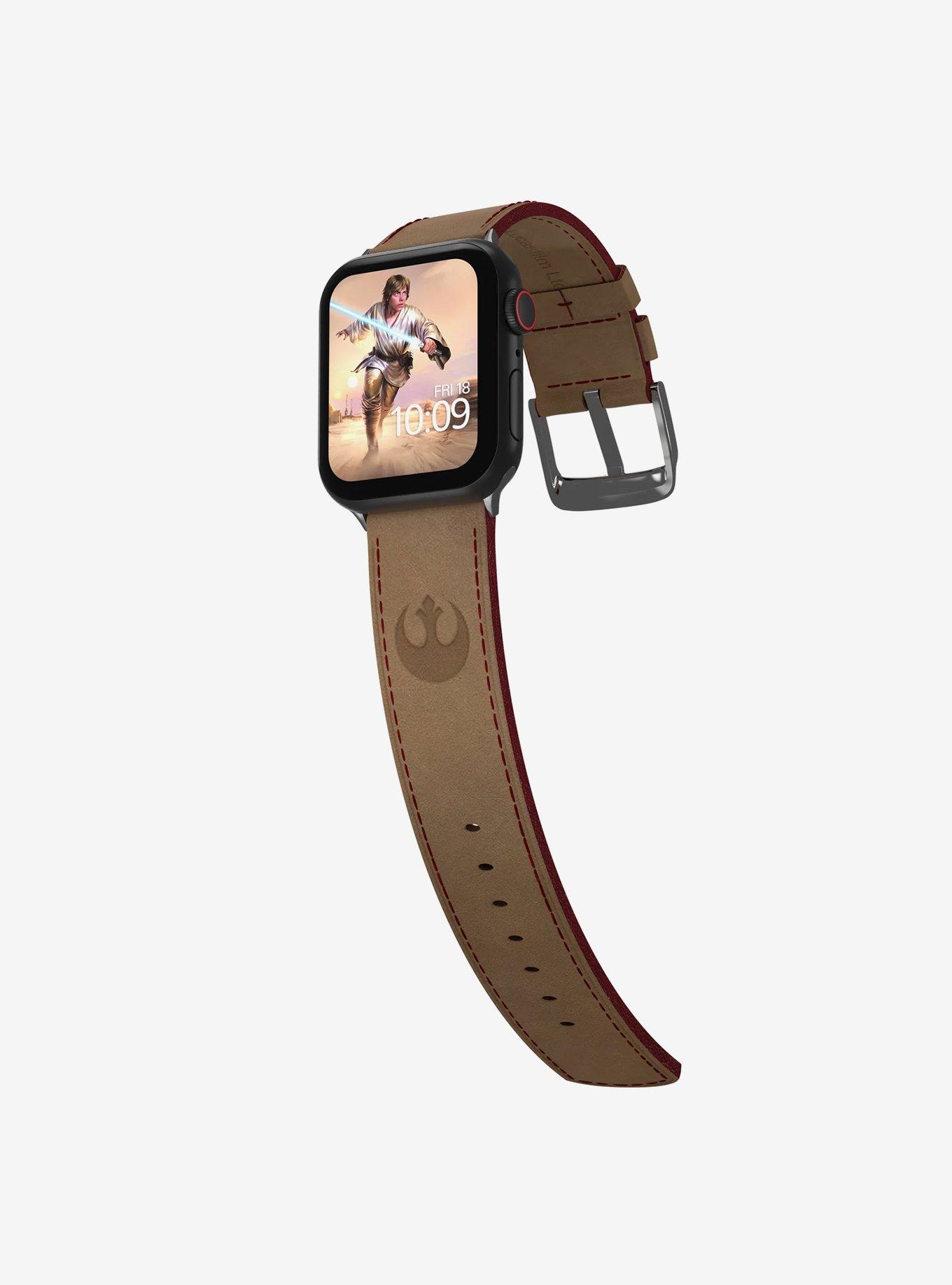 Star Wars Rebel Alliance Leather Watch Band, , alternate