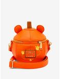Loungefly Disney Winnie the Pooh Jack-o-Lantern Pooh Bear Figural Glow-in-the-Dark Crossbody Bag, , alternate