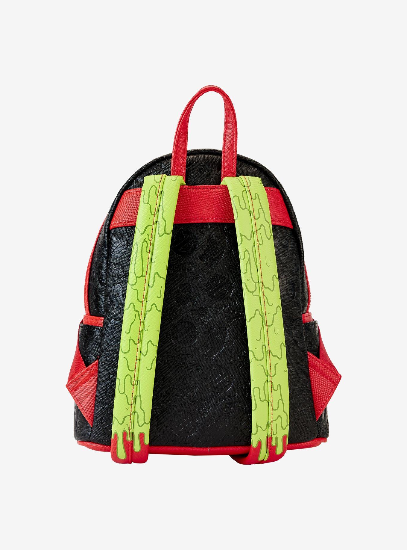 Loungefly Ghostbusters Logo Glow-in-the-Dark Mini Backpack, , alternate