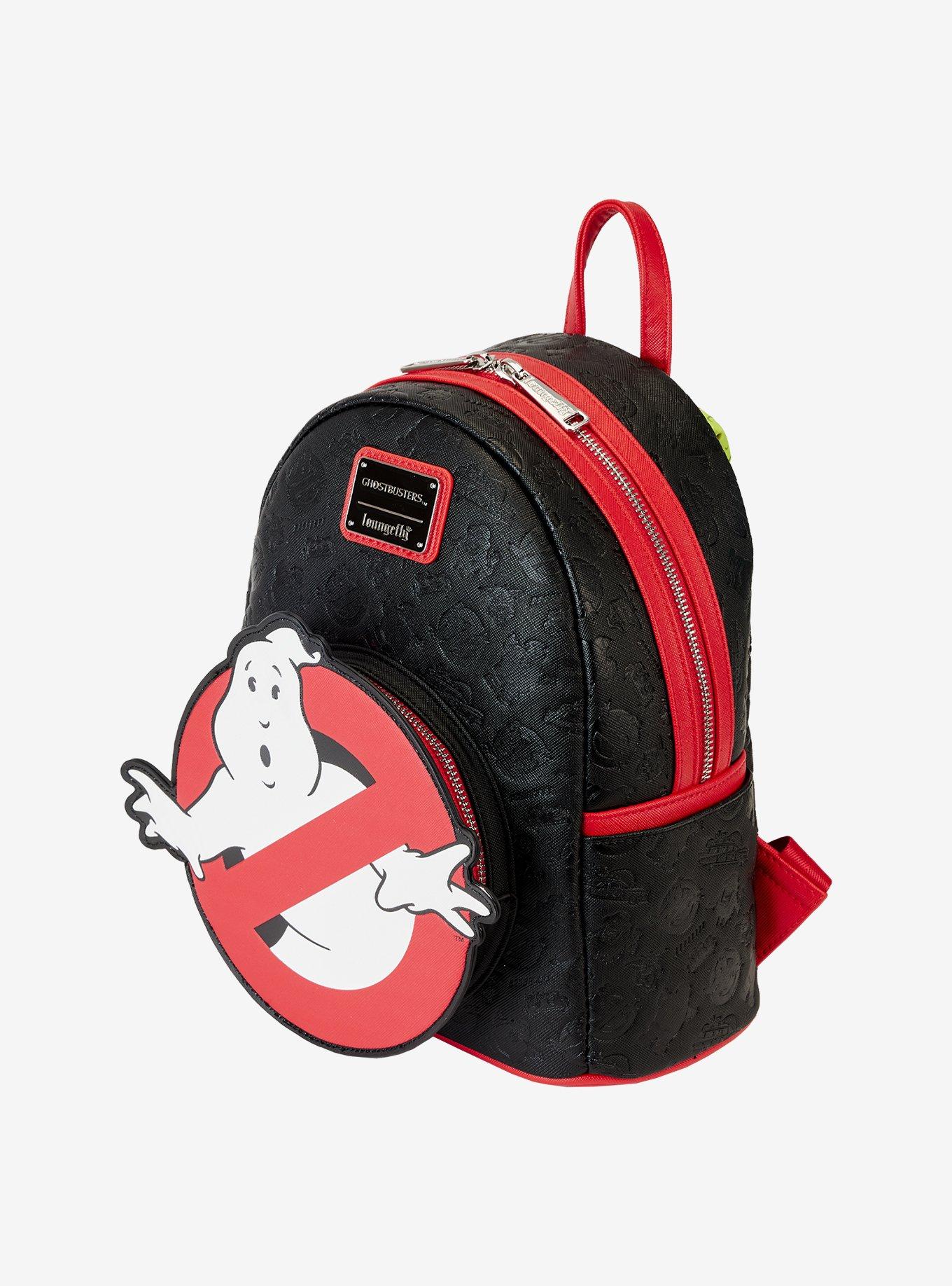 Loungefly Ghostbusters Logo Glow-in-the-Dark Mini Backpack, , alternate