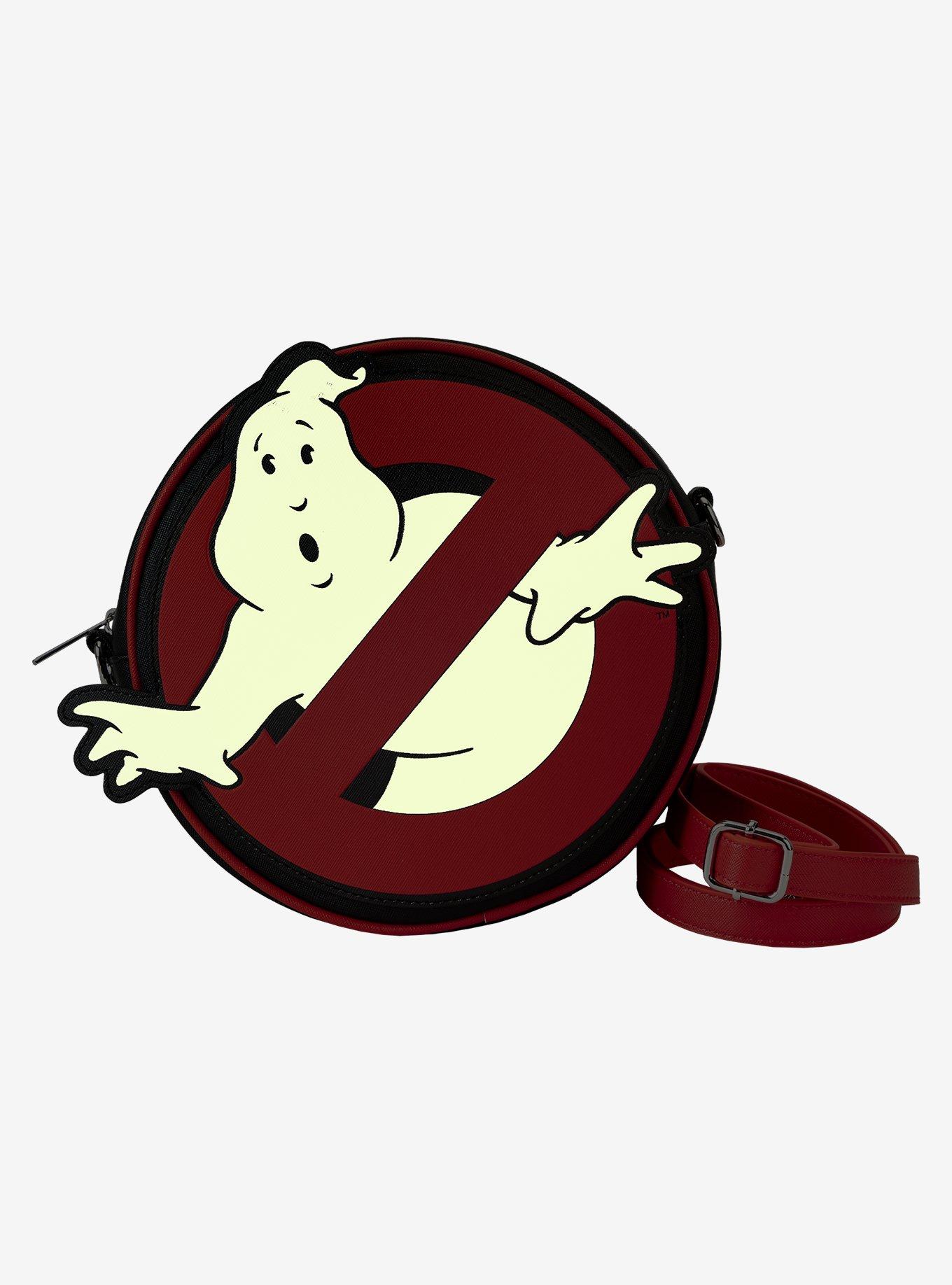 Loungefly Ghostbusters Logo Glow-in-the-Dark Crossbody Bag, , alternate