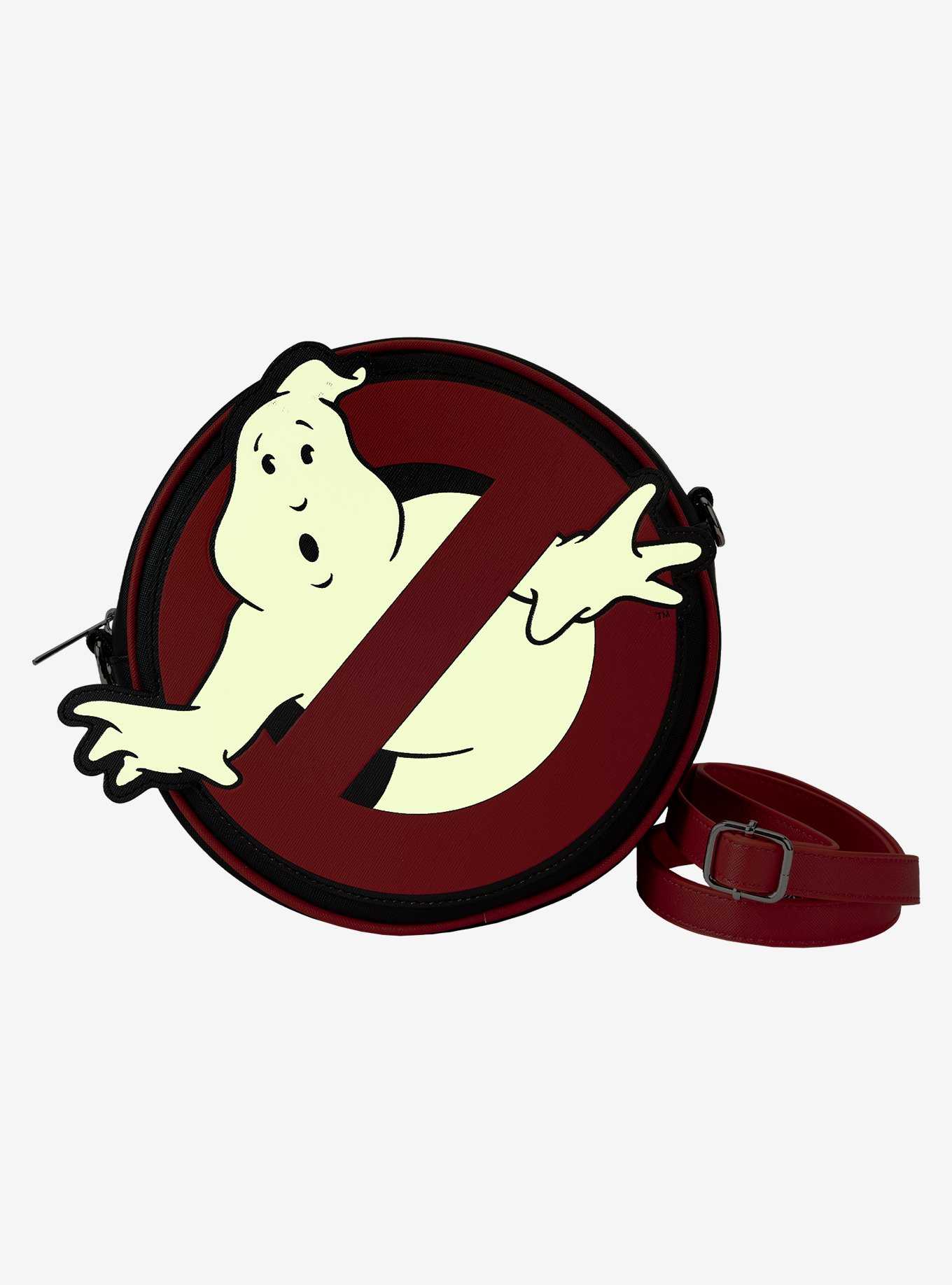 Loungefly Ghostbusters Logo Glow-in-the-Dark Crossbody Bag, , hi-res