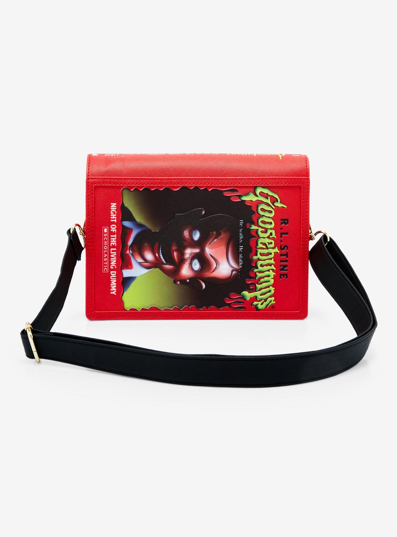 Loungefly Goosebumps Night of the Living Dummy Figural Book Crossbody Bag, , alternate
