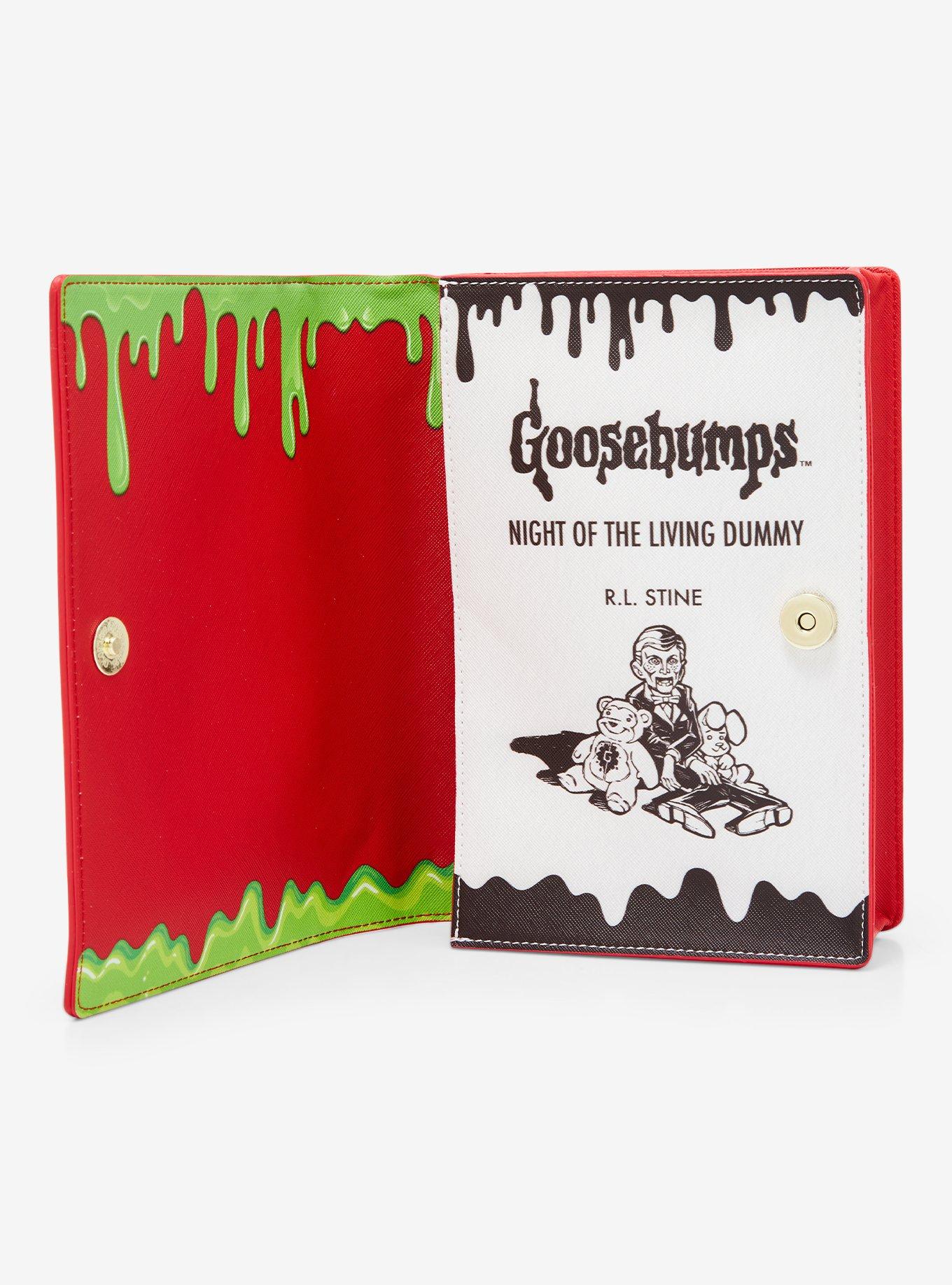 Loungefly Goosebumps Night of the Living Dummy Figural Book Crossbody Bag, , alternate
