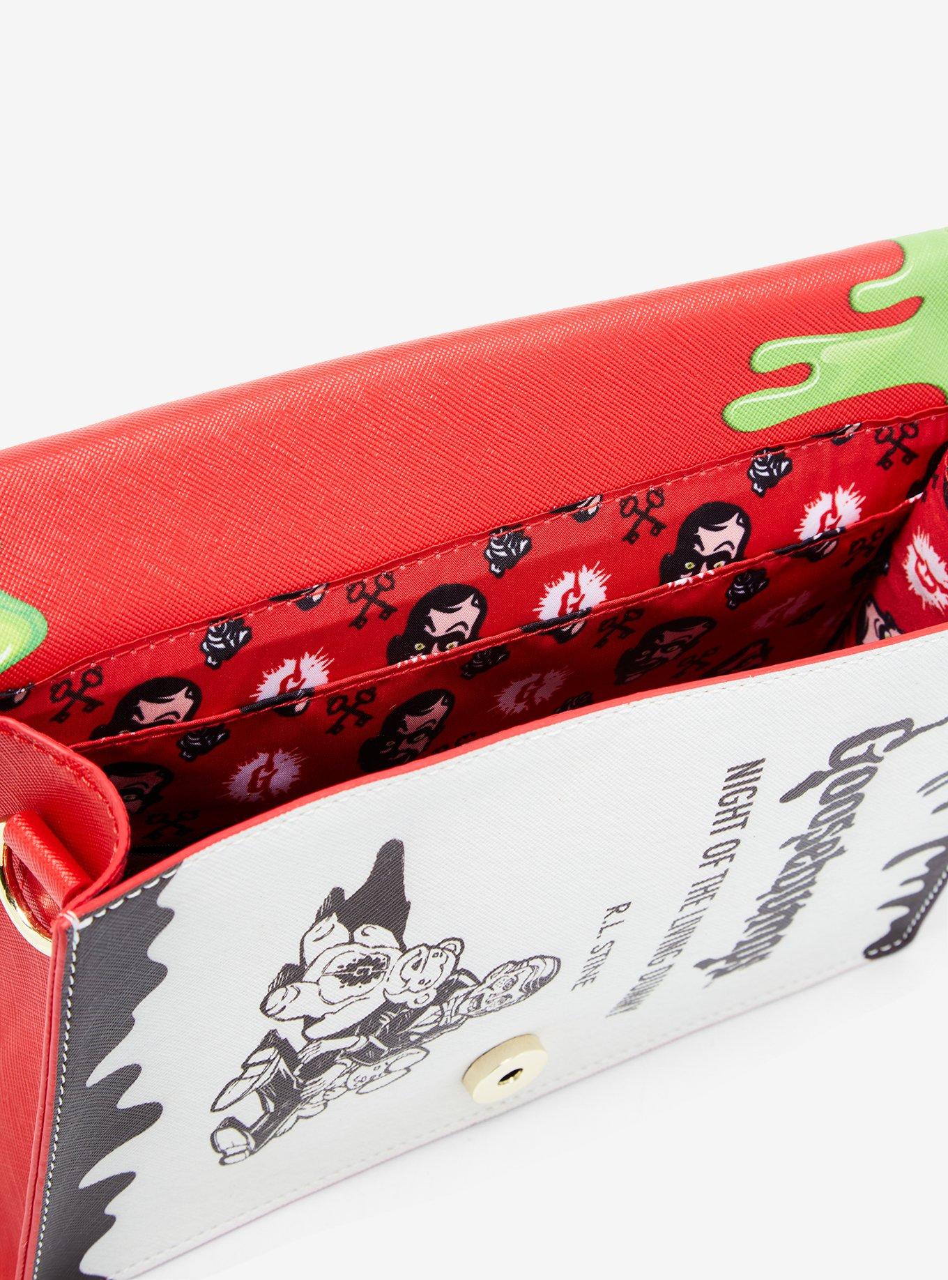 Loungefly Goosebumps Night of the Living Dummy Figural Book Crossbody Bag, , alternate