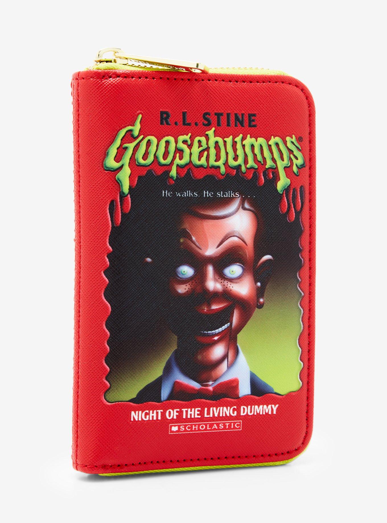 Loungefly Goosebumps Night of the Living Dummy Book Small Zip Wallet, , alternate