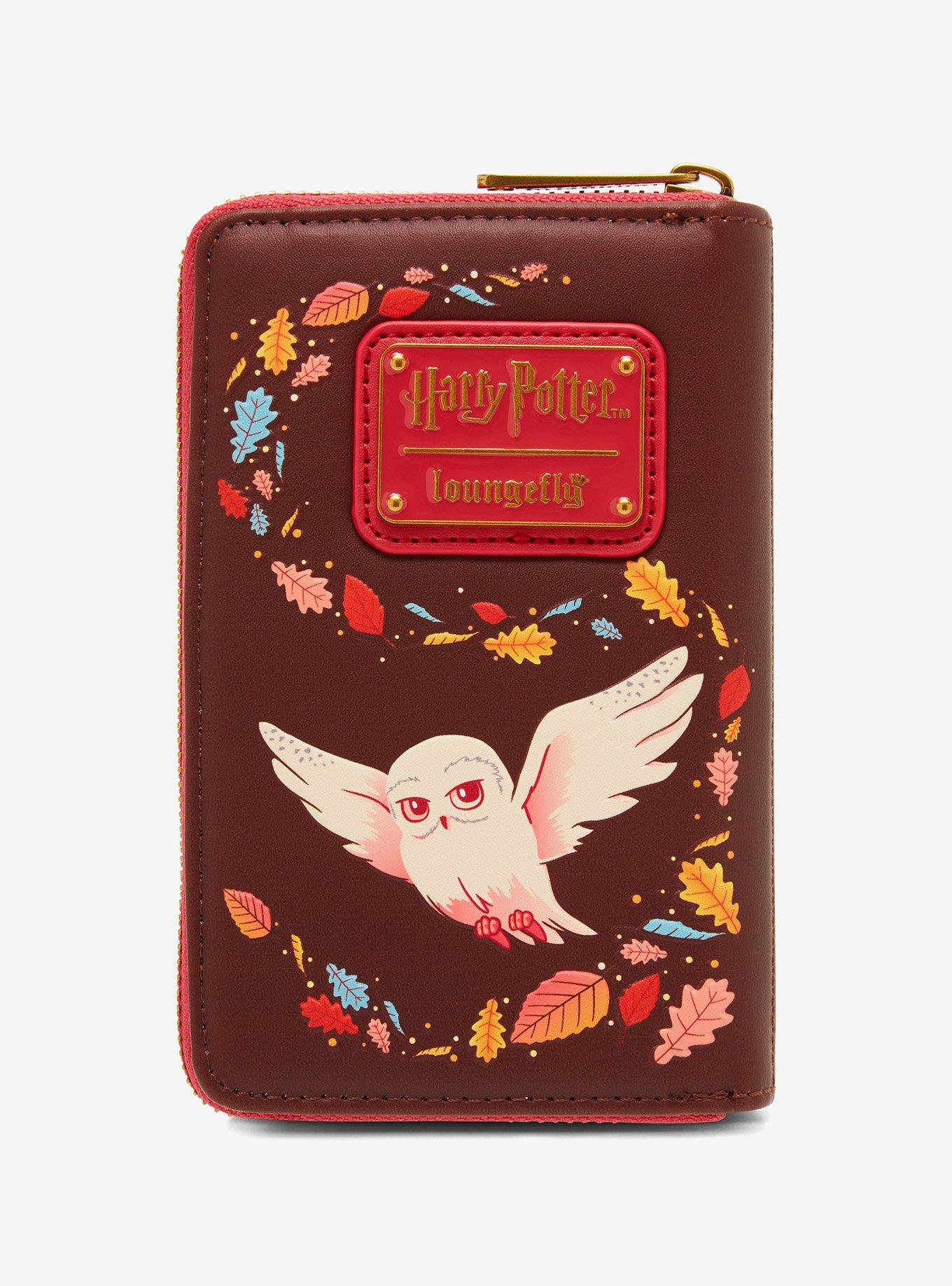 Loungefly Harry Potter Hogwarts Castle Fall Foliage Small Zip Wallet, , alternate