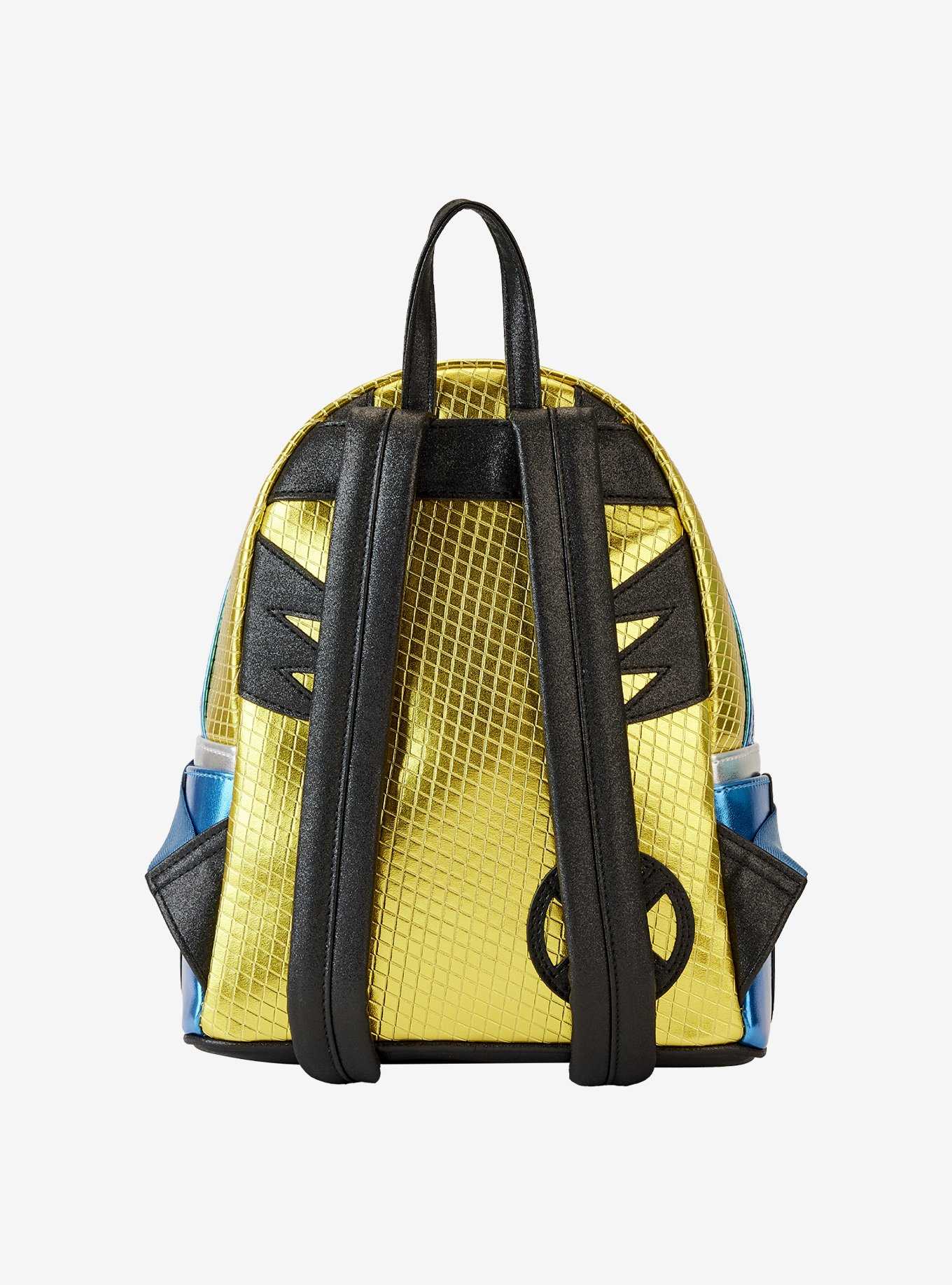 Loungefly Marvel X-Men Wolverine Suit Metallic Mini Backpack, , hi-res