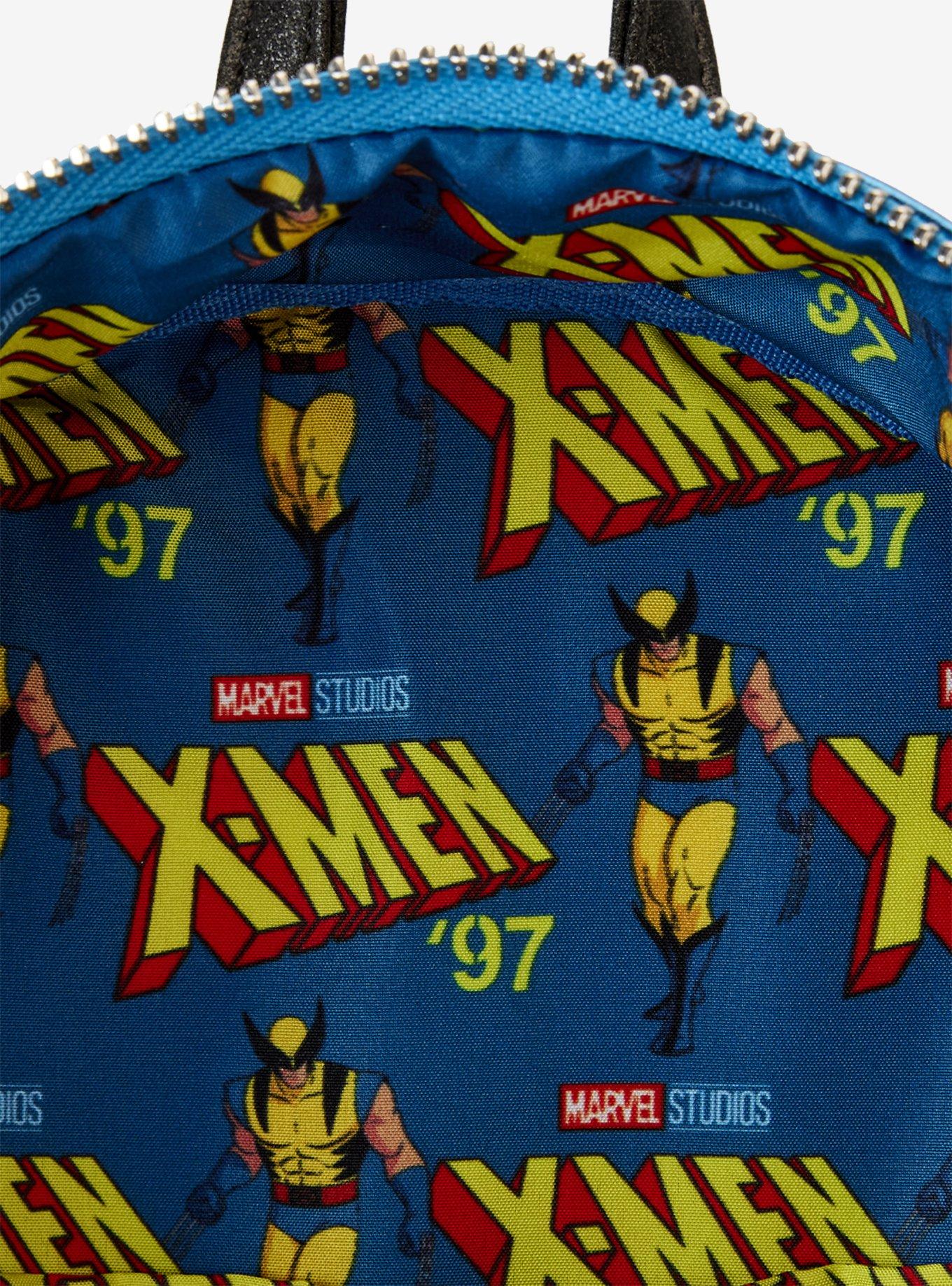 Loungefly Marvel X-Men Wolverine Suit Metallic Mini Backpack, , alternate