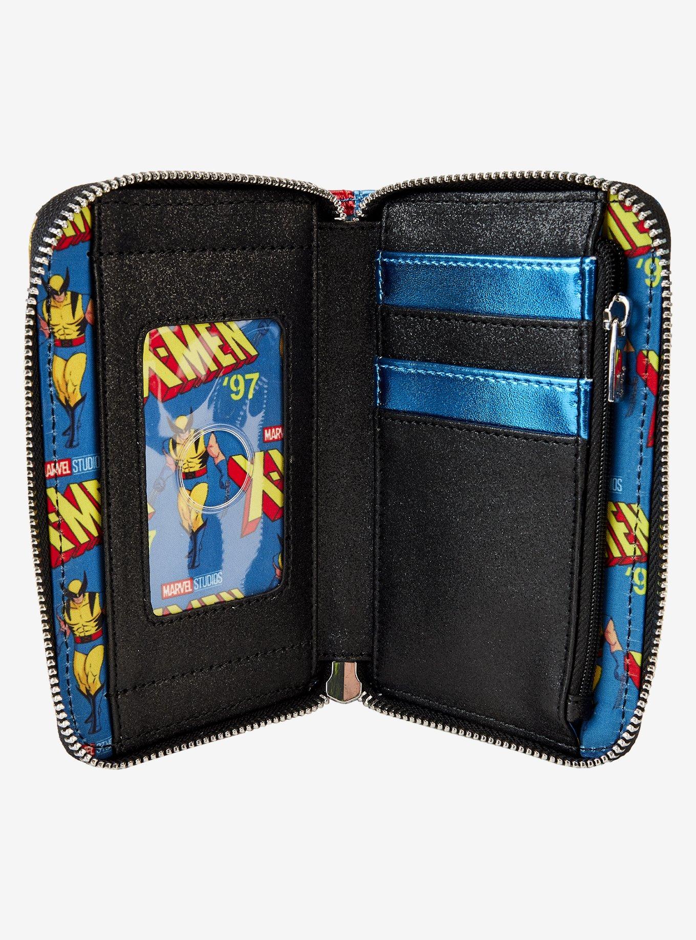 Loungefly Marvel X-Men Wolverine Metallic Suit Small Zip Wallet, , alternate