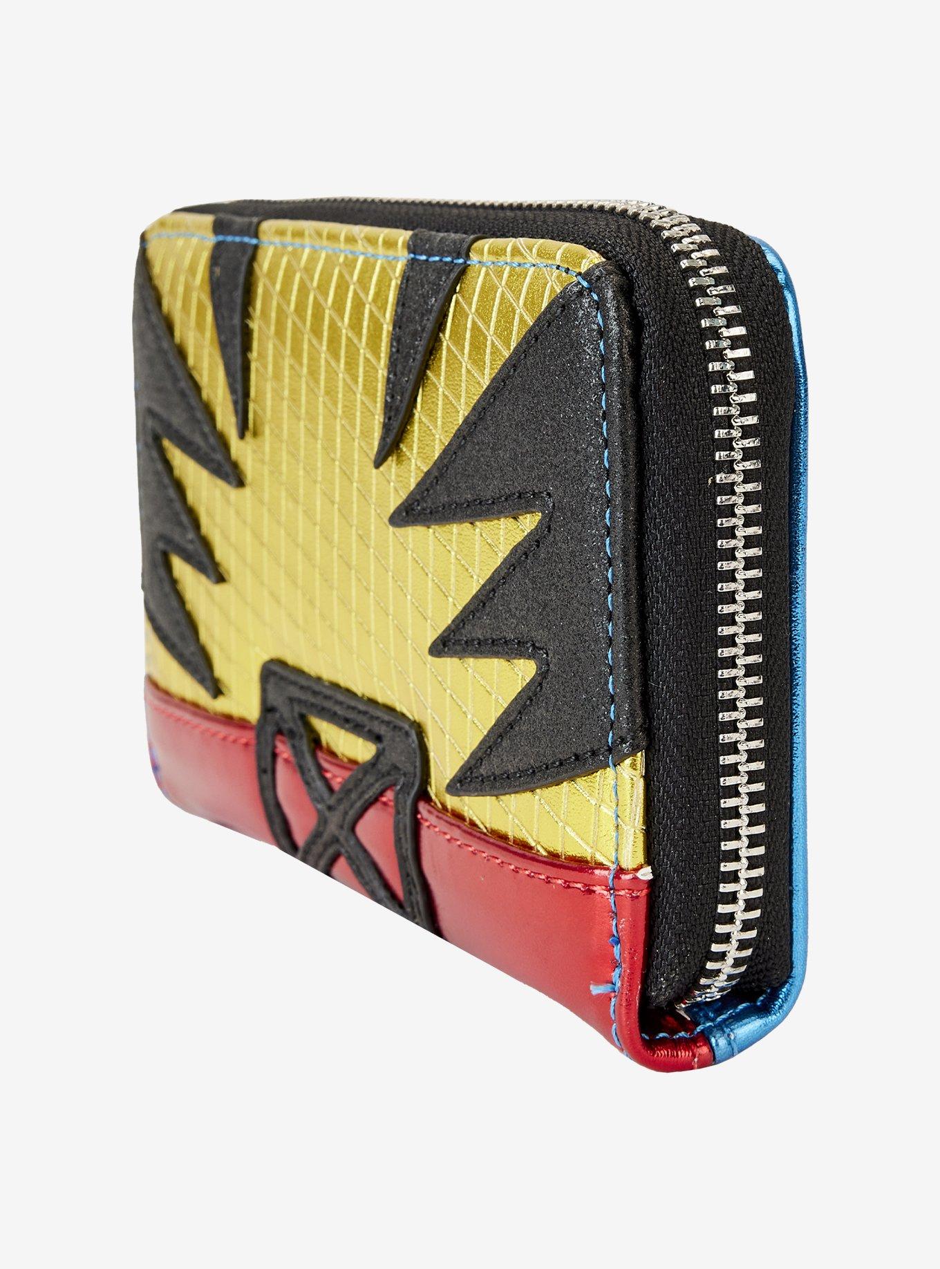 Loungefly Marvel X-Men Wolverine Metallic Suit Small Zip Wallet, , alternate