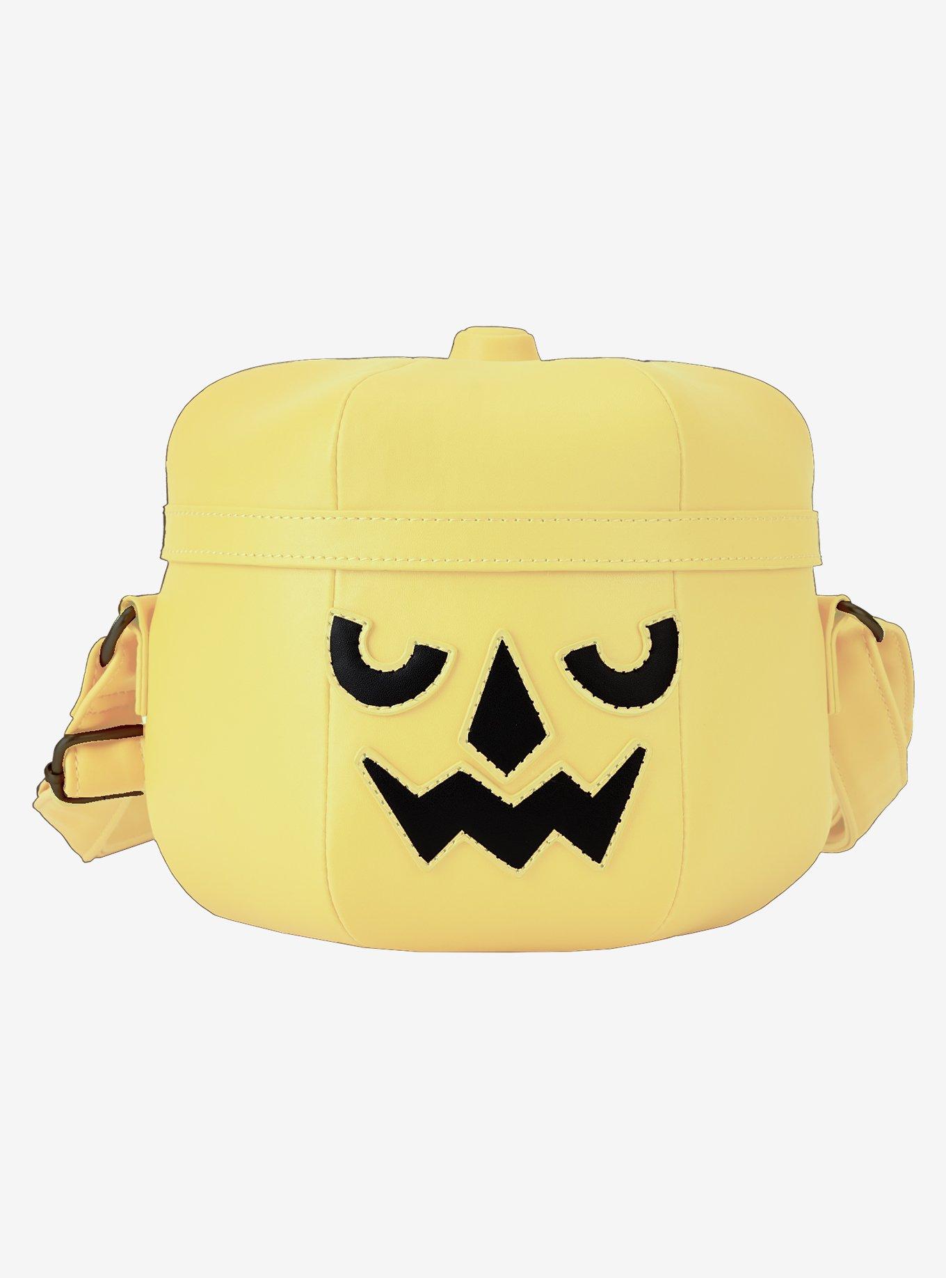 Loungefly McDonald's Halloween Happy Meal Pumpkin Bucket Glow-in-the-Dark Crossbody Bag, , alternate