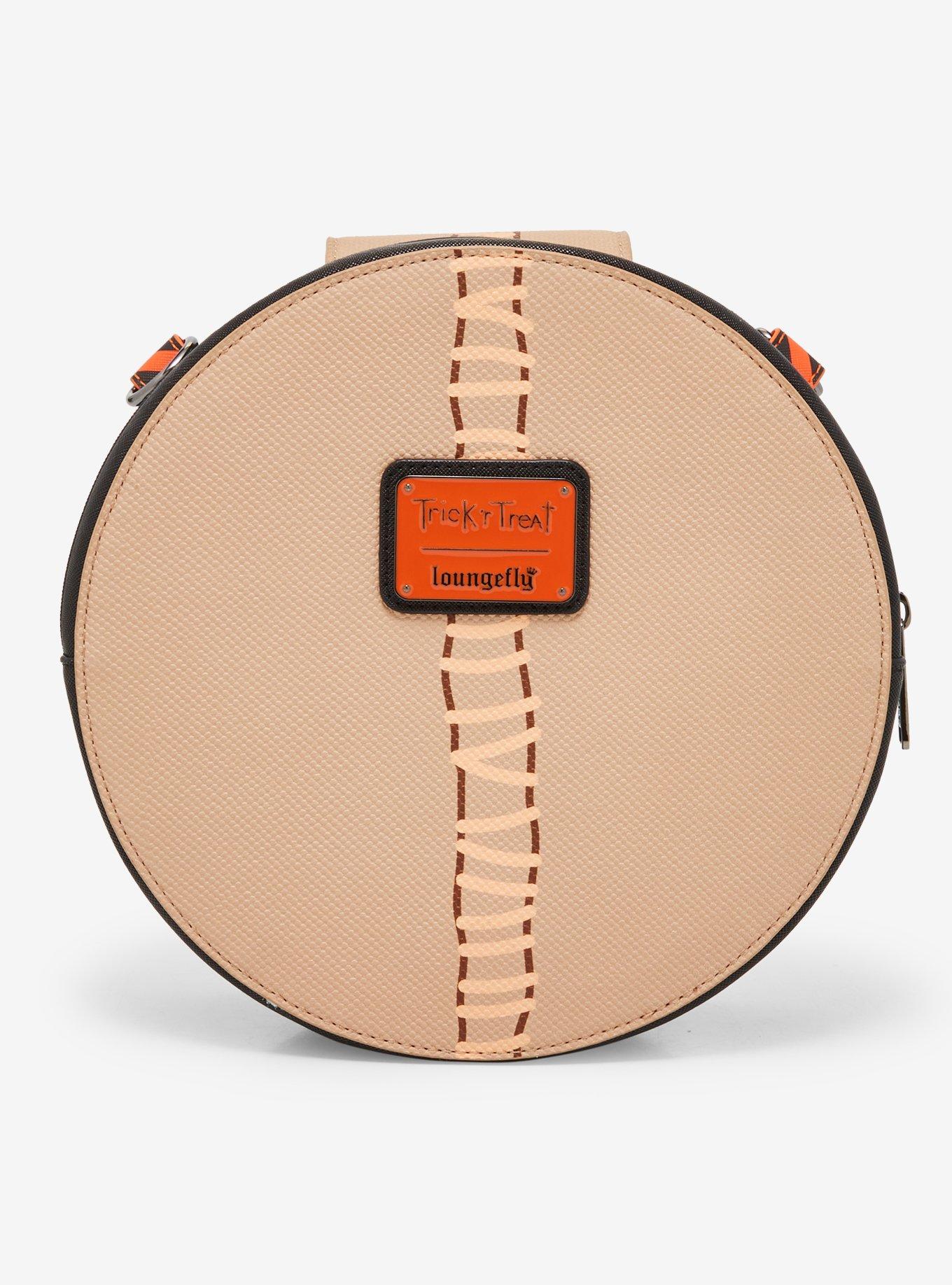 Loungefly Trick 'r Treat Sam's Mask Figural Crossbody Bag, , alternate