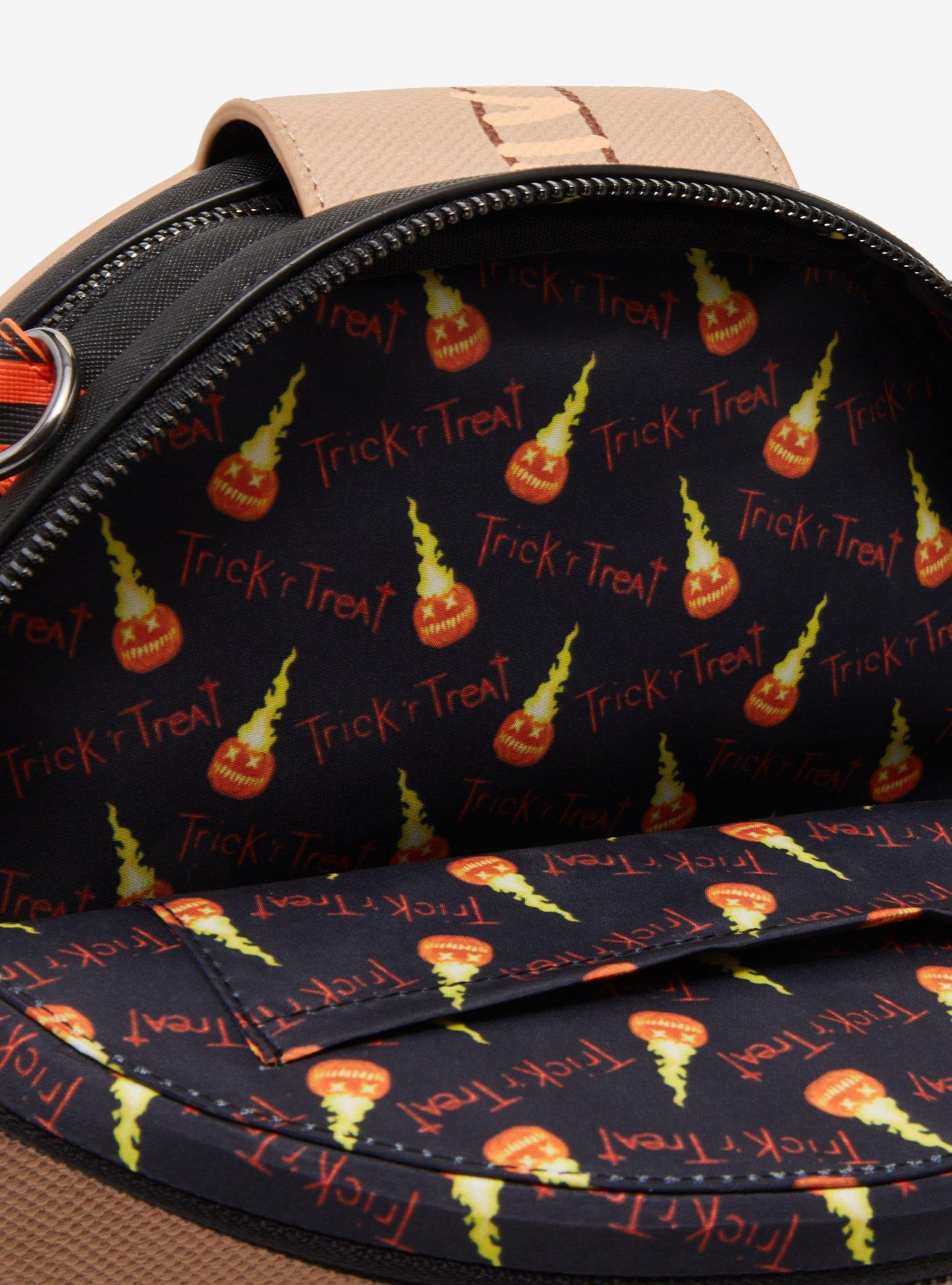 Loungefly Trick 'r Treat Sam's Mask Figural Crossbody Bag, , alternate