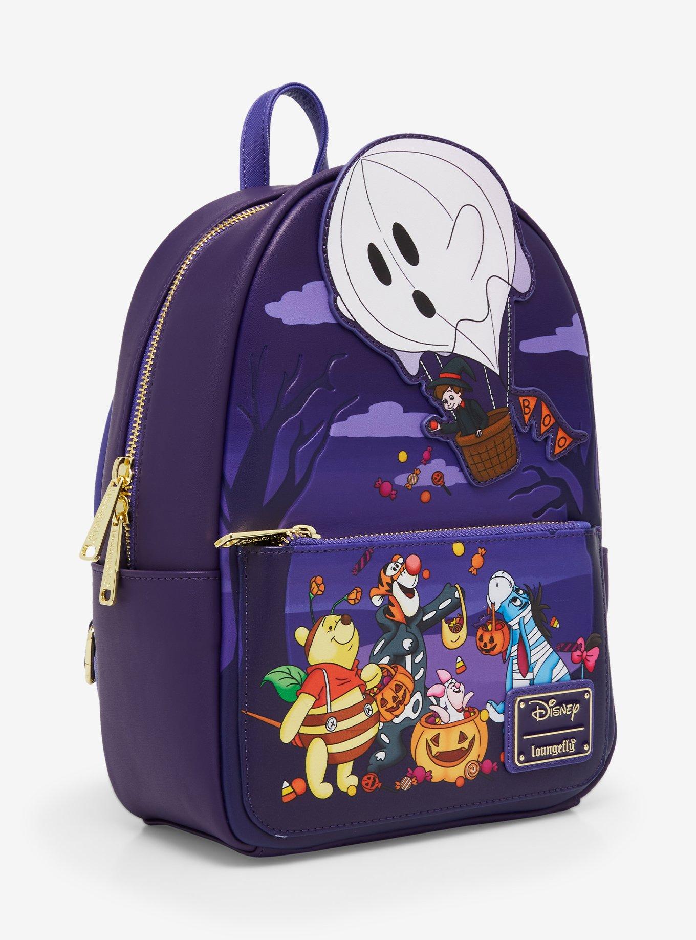 Loungefly Disney Winnie the Pooh Characters Trick-or-Treat Mini Backpack, , alternate