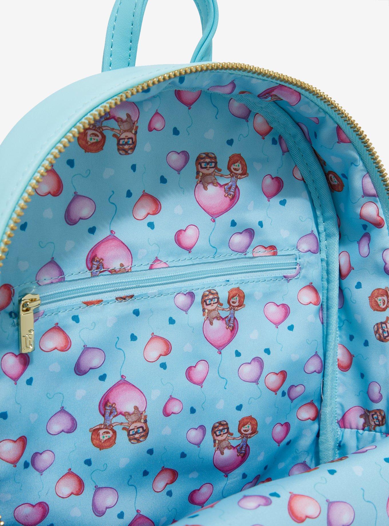Loungefly Disney Pixar Up Carl & Ellie Rainbow Mini Backpack - BoxLunch Exclusive, , alternate