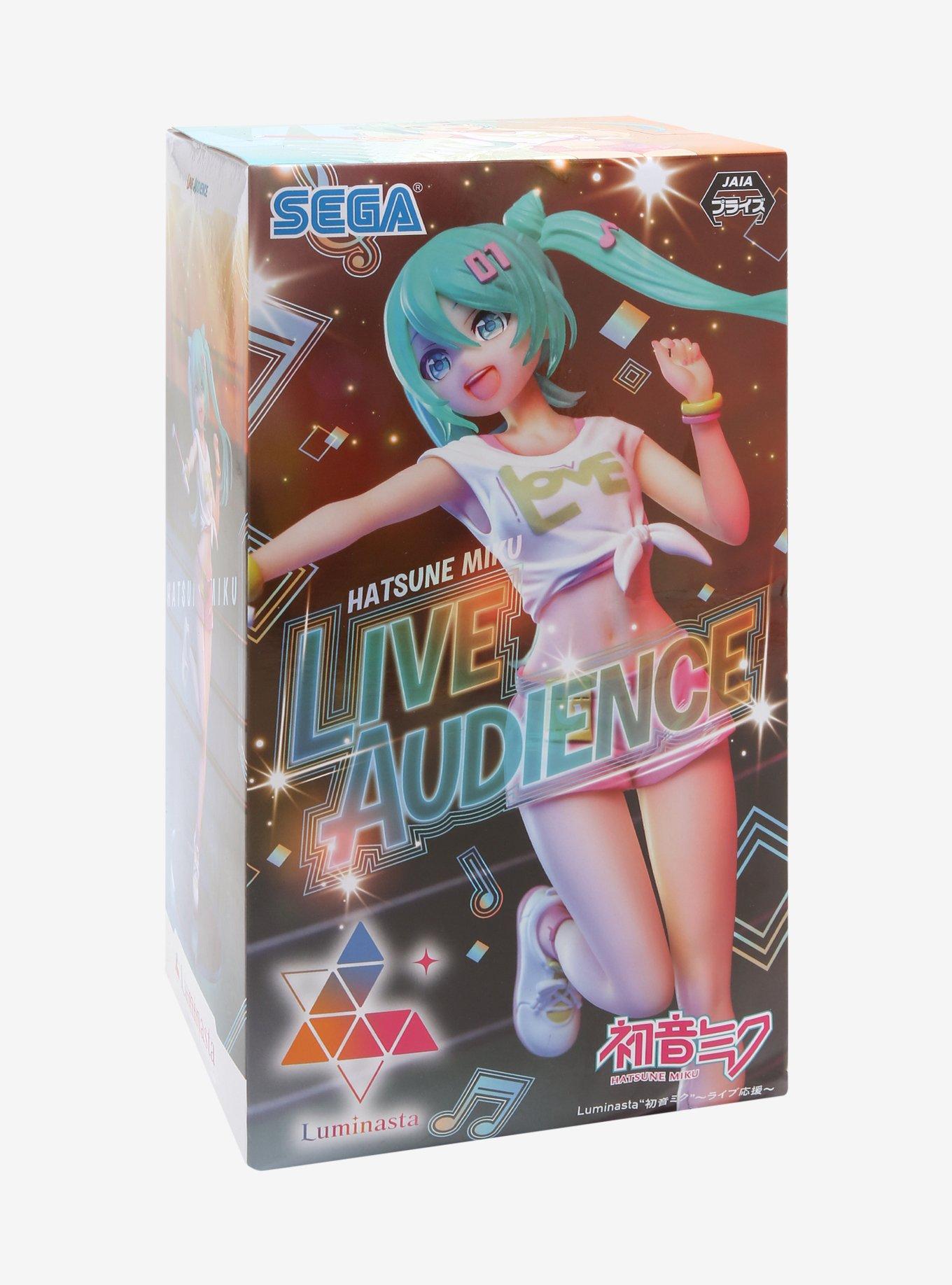 Sega Vocaloid Luminasta Hatsune Miku (Live Audience) Figure, , alternate