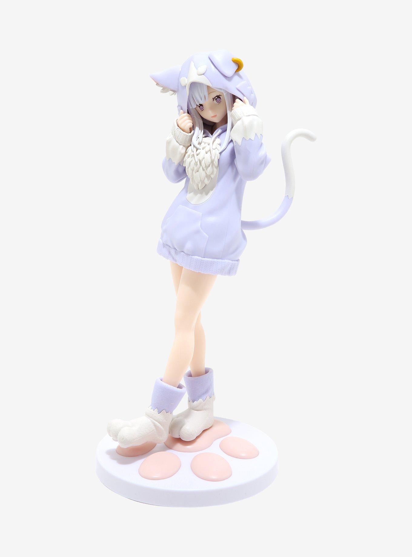 Sega Re:Zero Starting Life in Another World Luminasta Emilia (Mofumofu Pack) Figure, , alternate