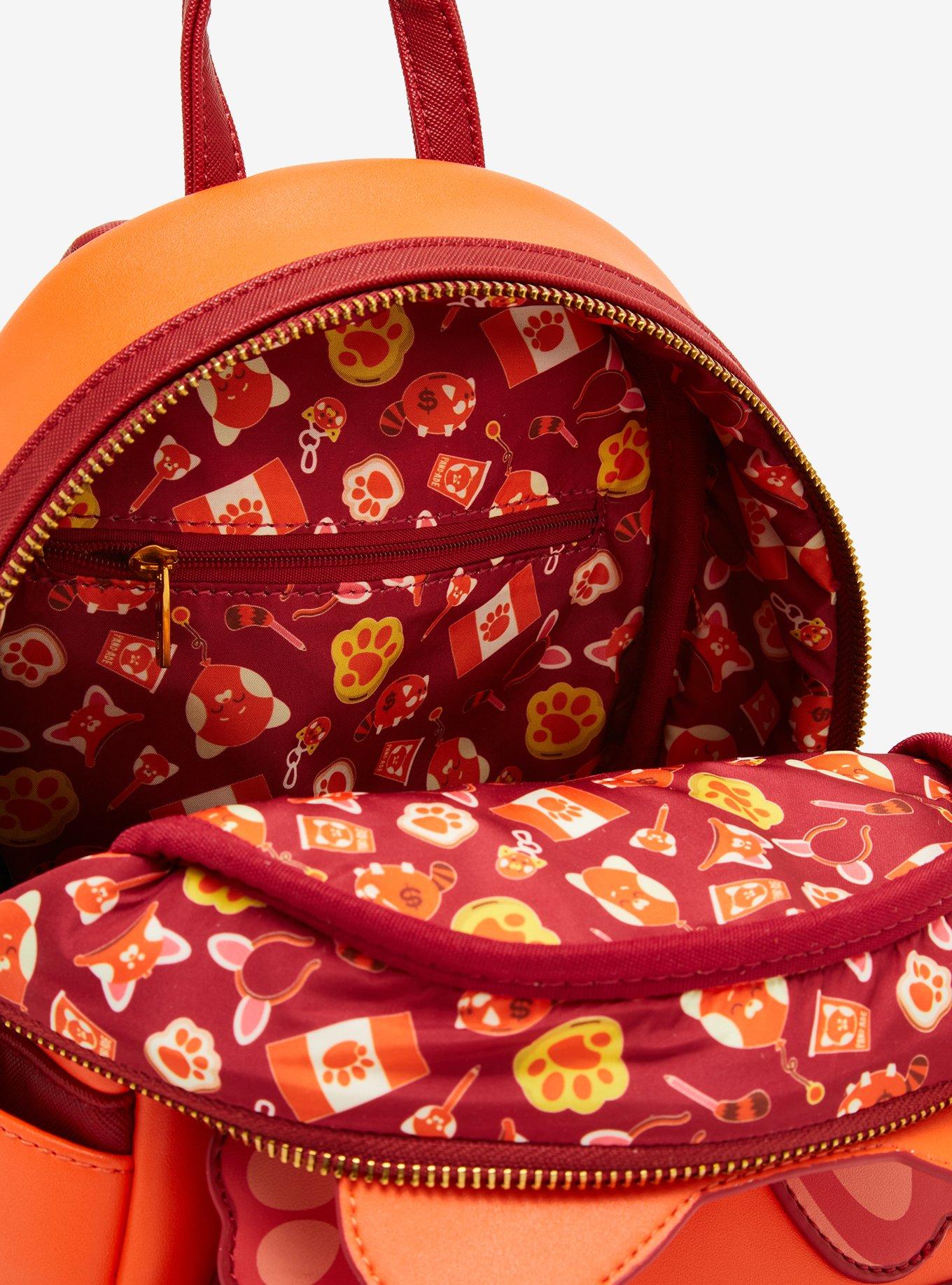 Loungefly Disney Pixar Turning Red Panda Costume Mei Mini Backpack - BoxLunch Exclusive, , alternate