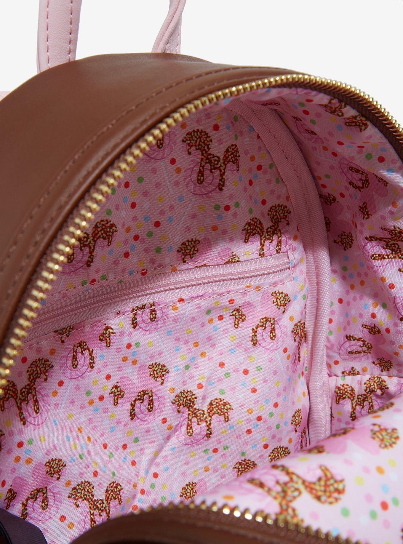Loungefly Disney Minnie Mouse Chocolate Lollipop Ears Mini Backpack - BoxLunch Exclusive